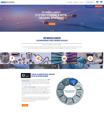 Brand Story Home Page Implementation 1: Before