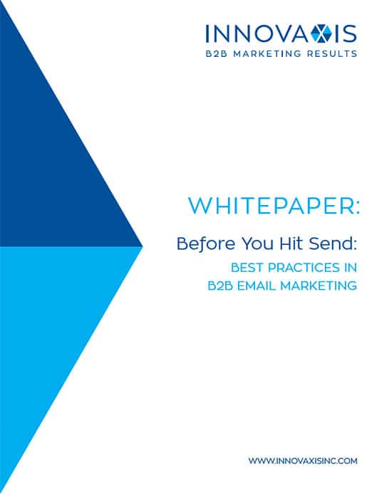 Innovaxis B2B Email Marketing Best Practices Guide