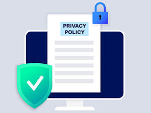 Privacy policy graphic