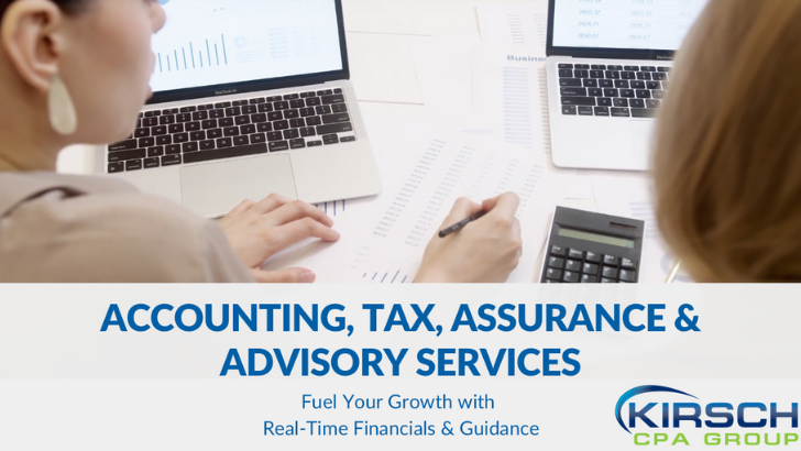 Fördern Sie Ihr Unternehmenswachstum mit Kirschs Accounting Advisory Services